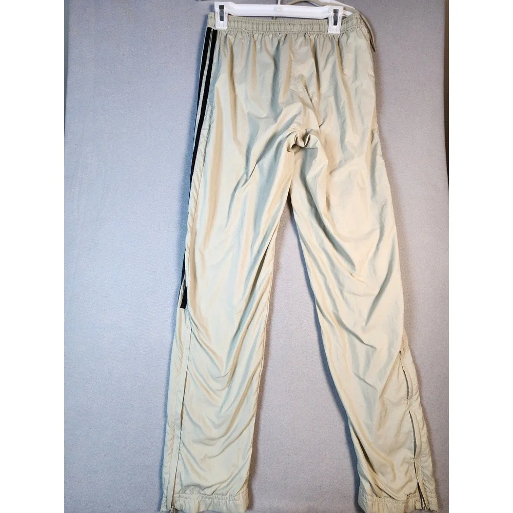 Adidas Mens Tiro Active Pants Cream Mesh Lined Joggers Medium